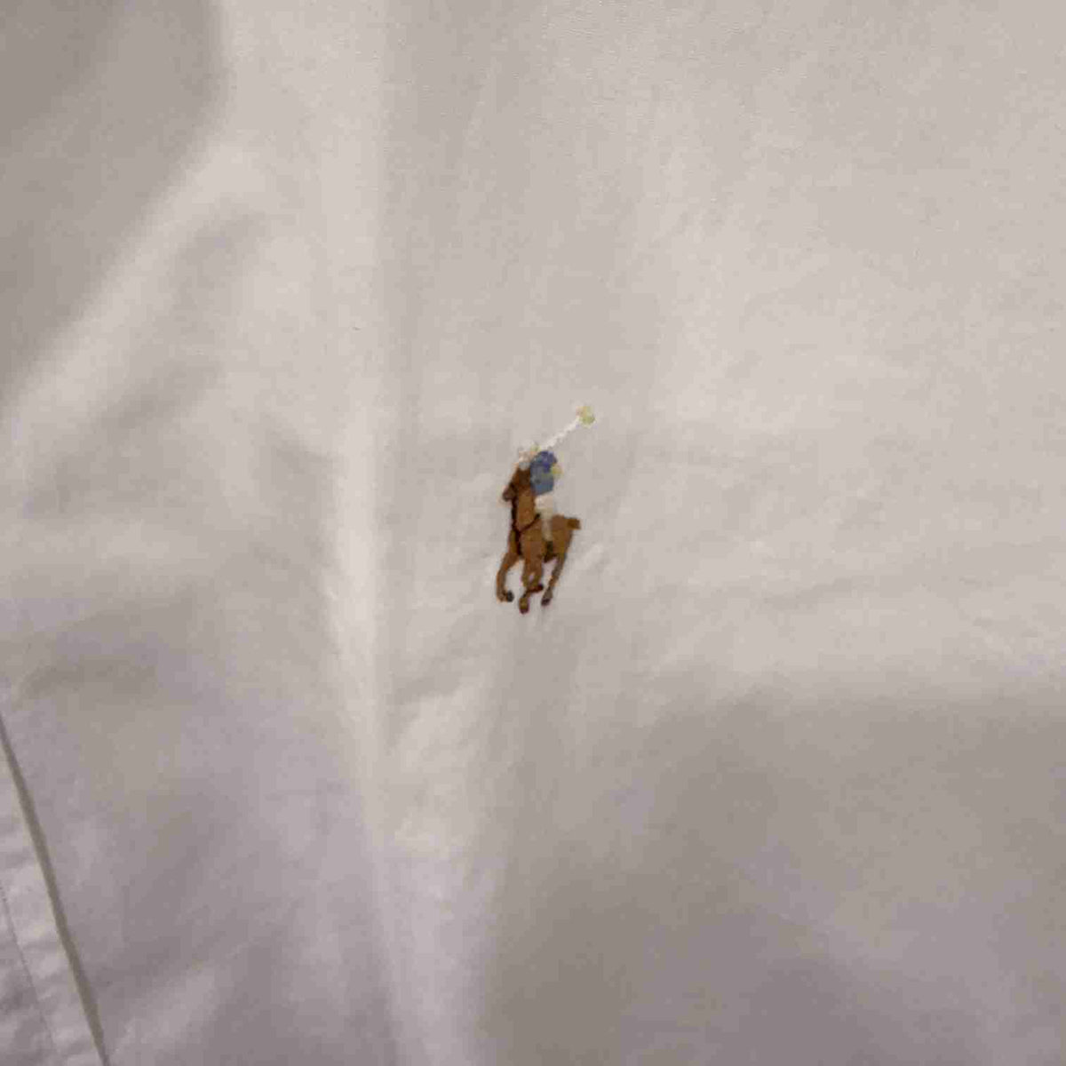 Ralph Lauren white buton down oxford shirt
