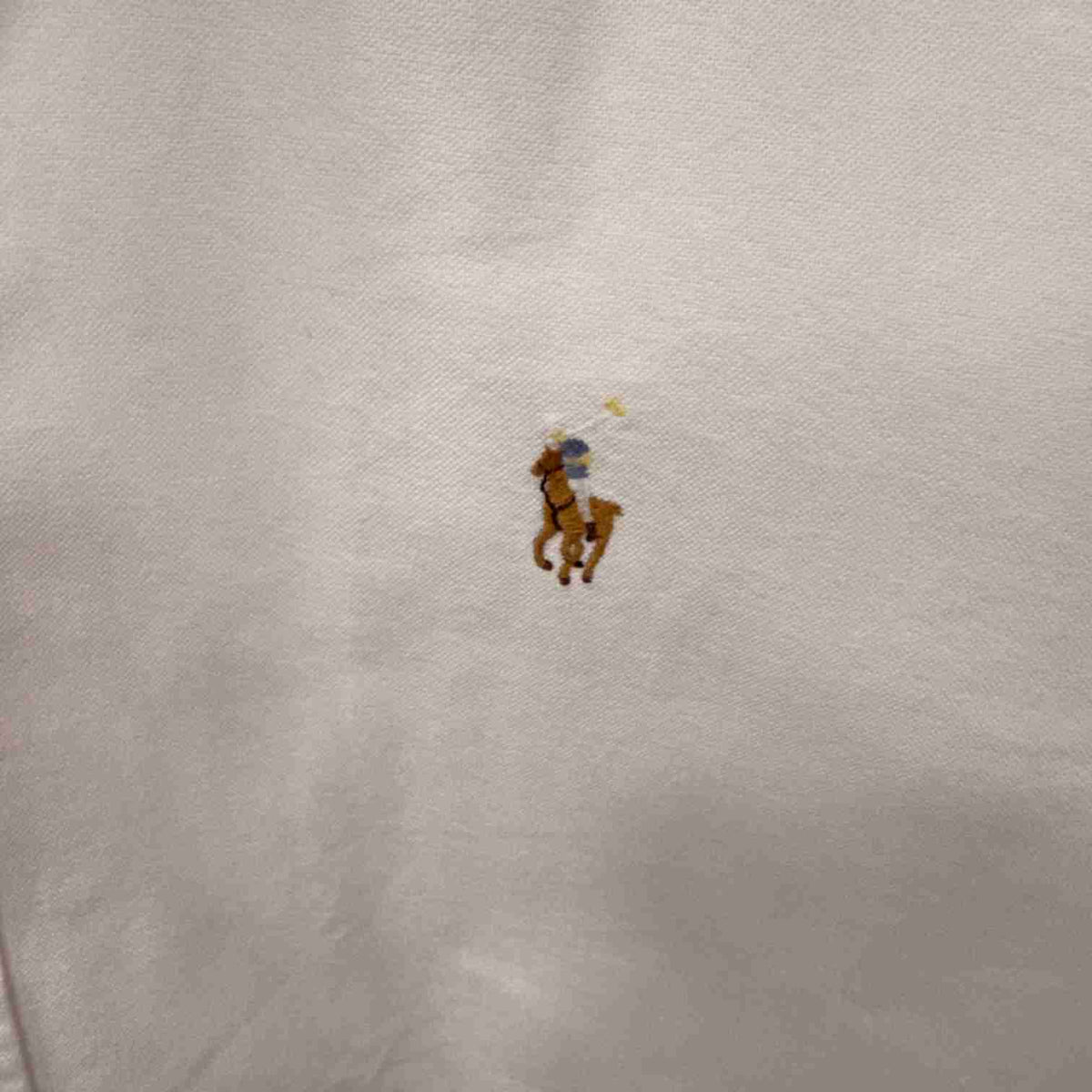 Ralph Lauren white buton down oxford shirt