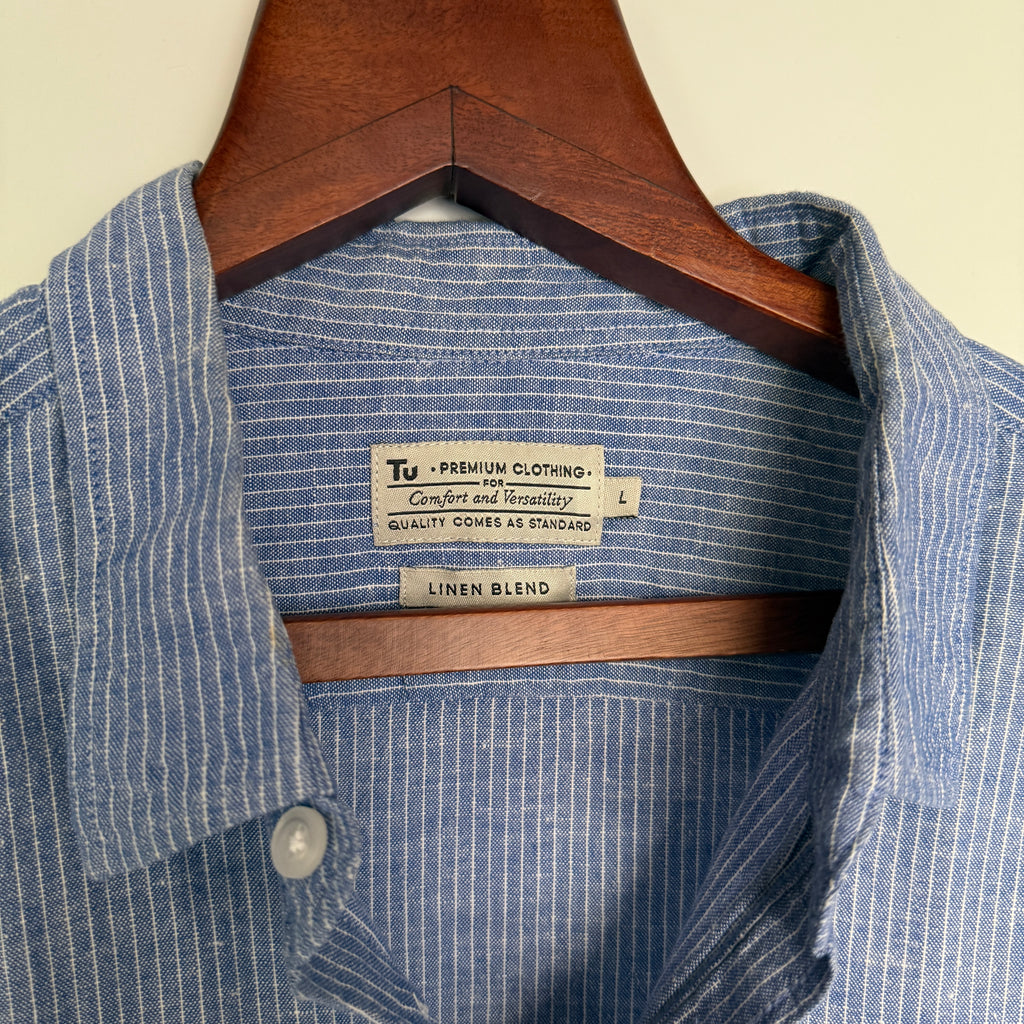Linen Blend Stripes shirt
