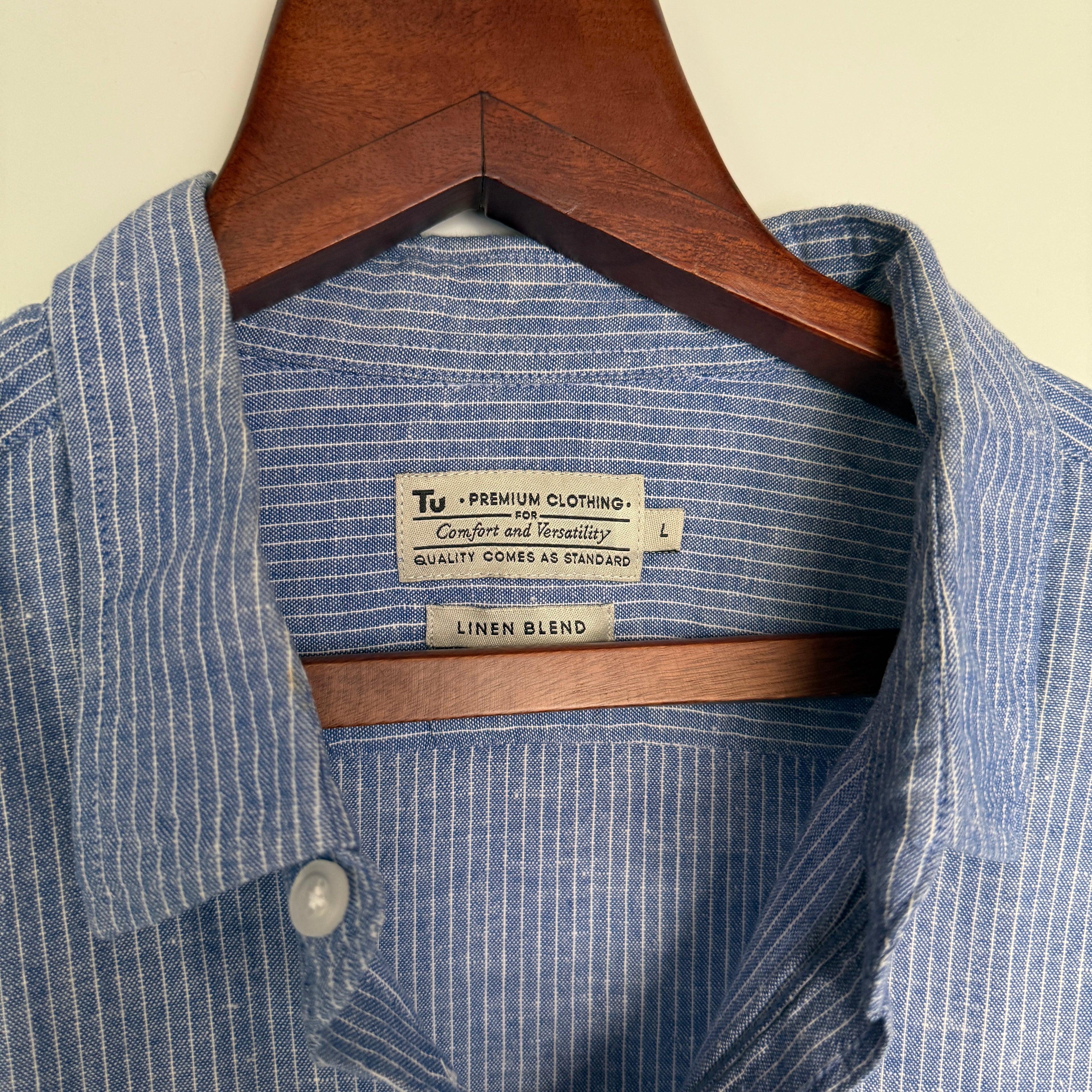 Linen Blend Stripes shirt