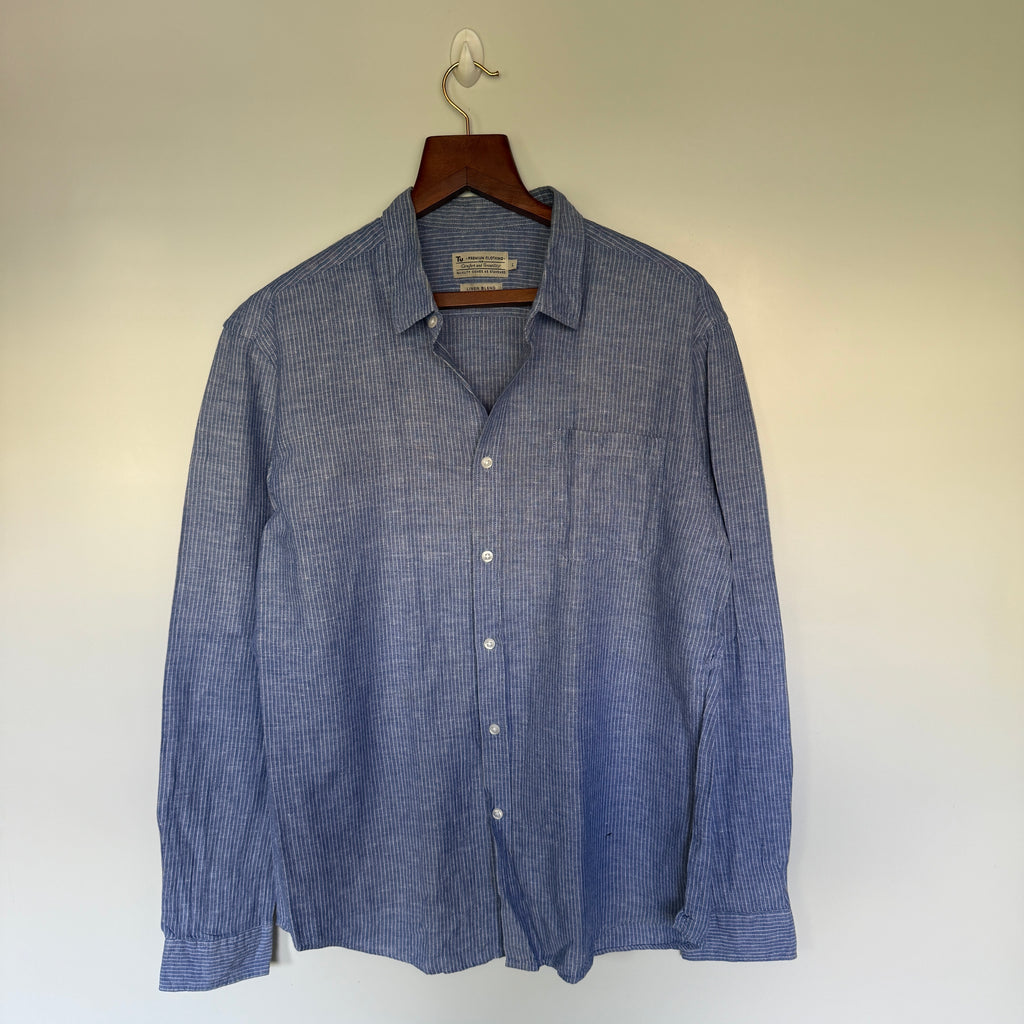 Linen Blend Stripes shirt