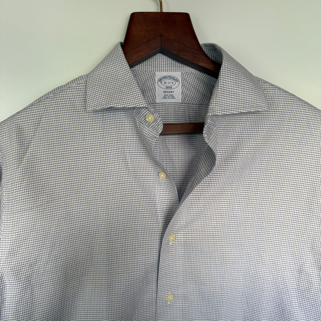 Brooks Brothers checkered shirt