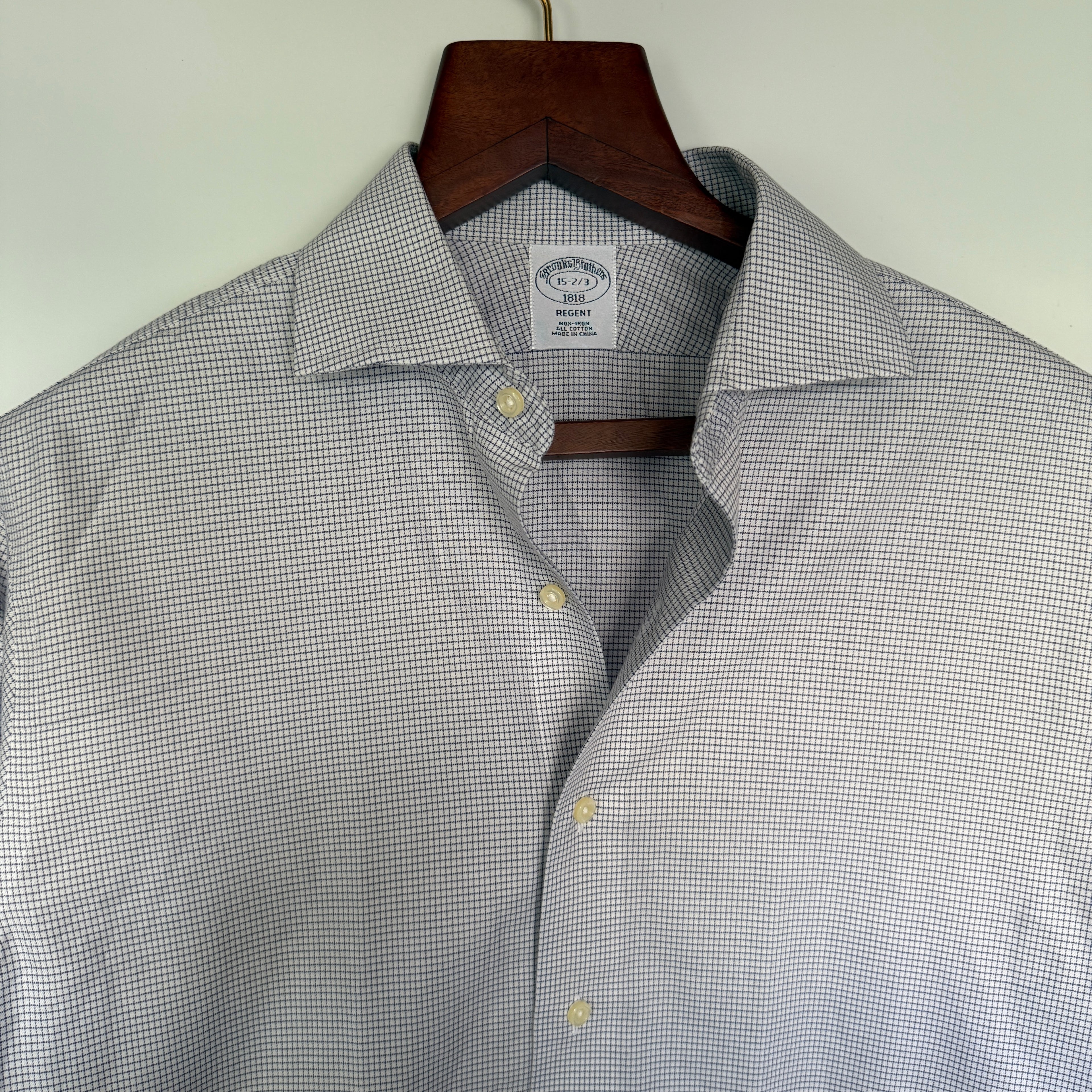 Brooks Brothers checkered shirt