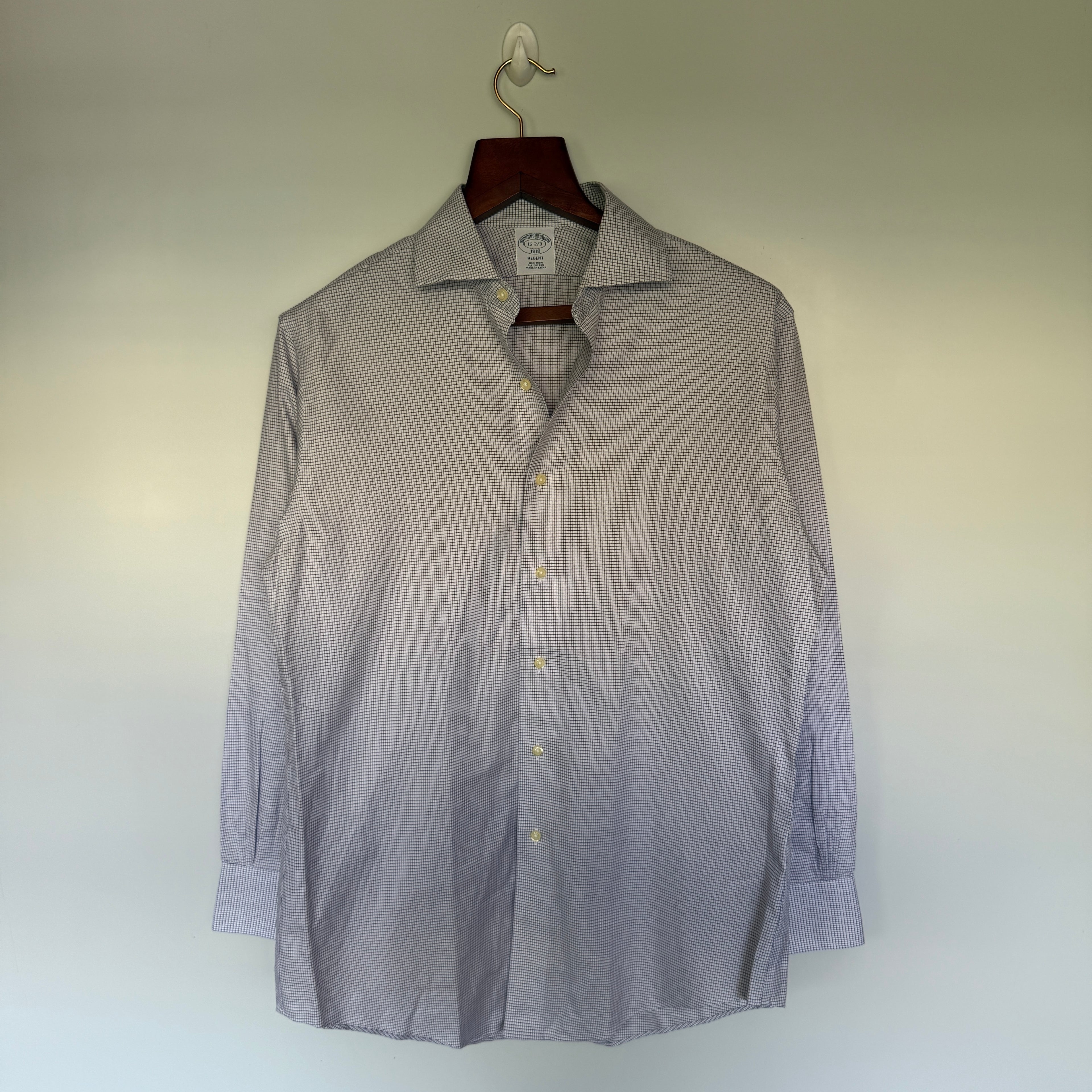 Brooks Brothers checkered shirt