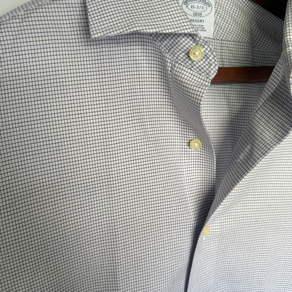 Brooks Brothers checkered shirt