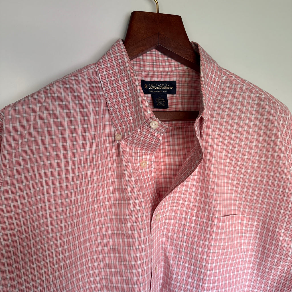 Brooks Brothers checkered shirt