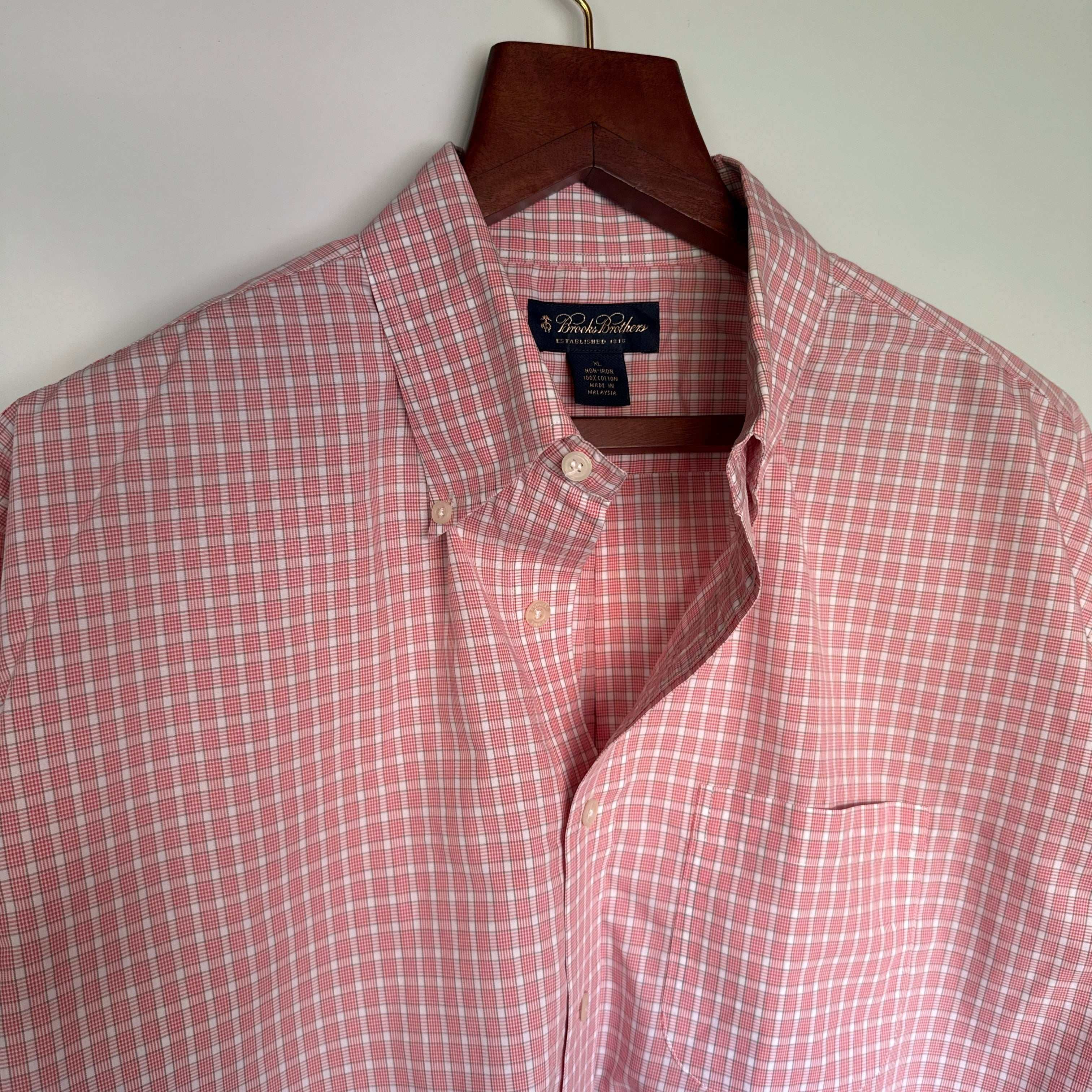 Brooks Brothers checkered shirt