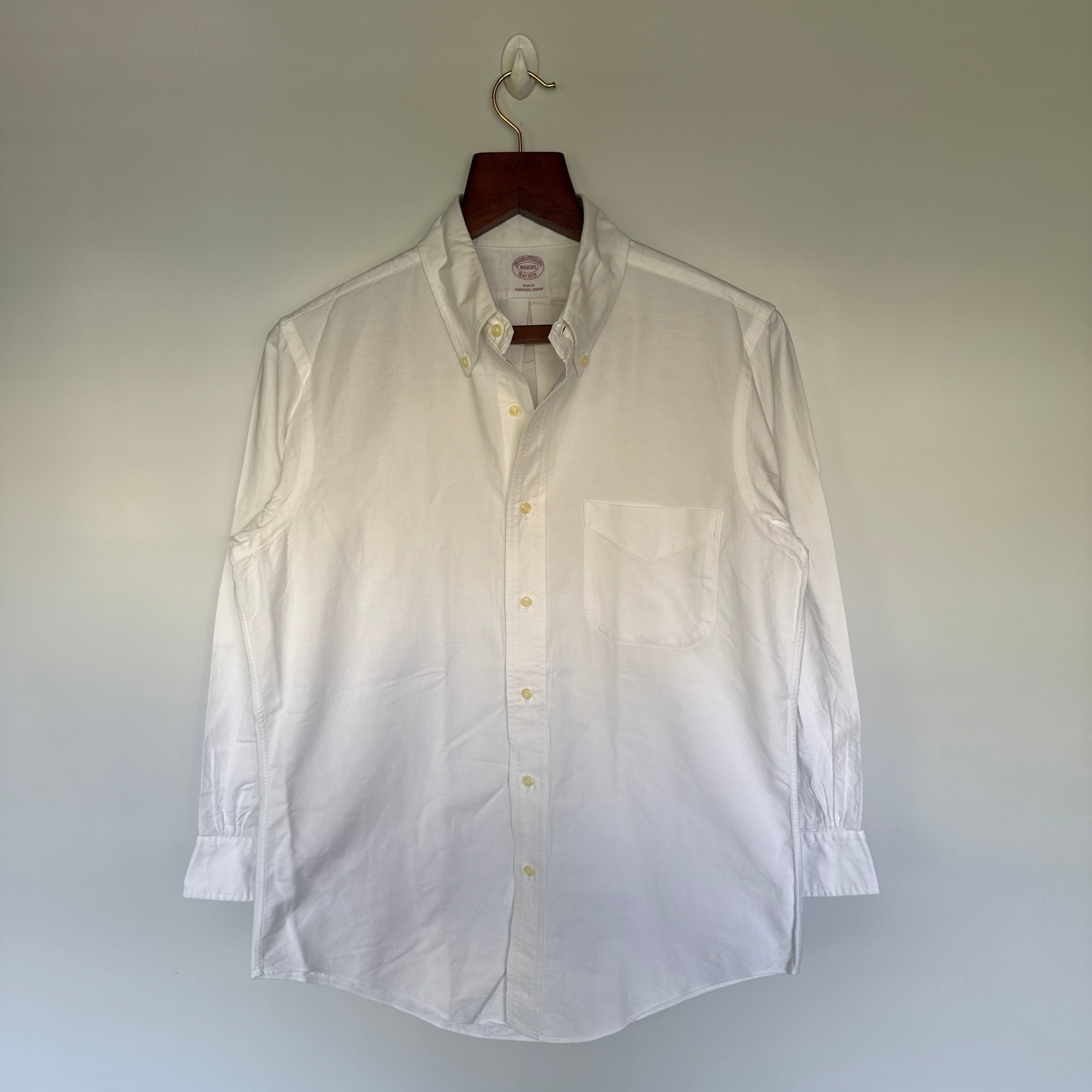 Brooks Brothers white premium shirt