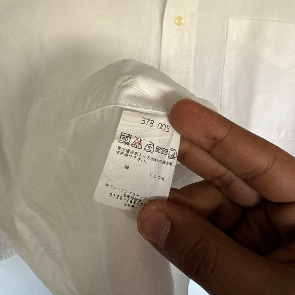 Brooks Brothers white premium shirt