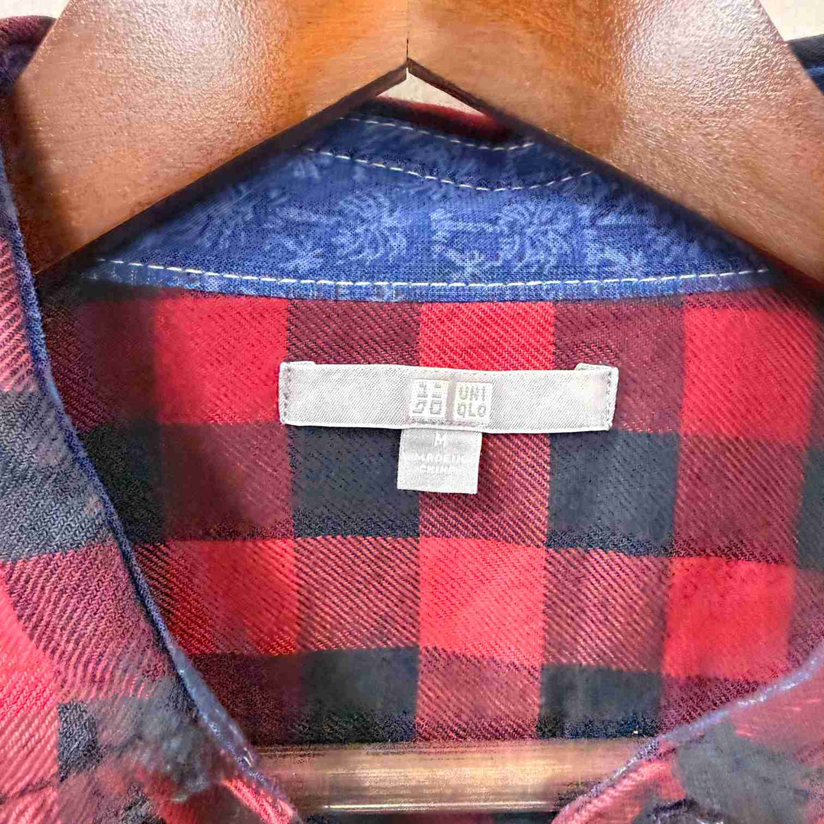 Uniqlo checkered shirt