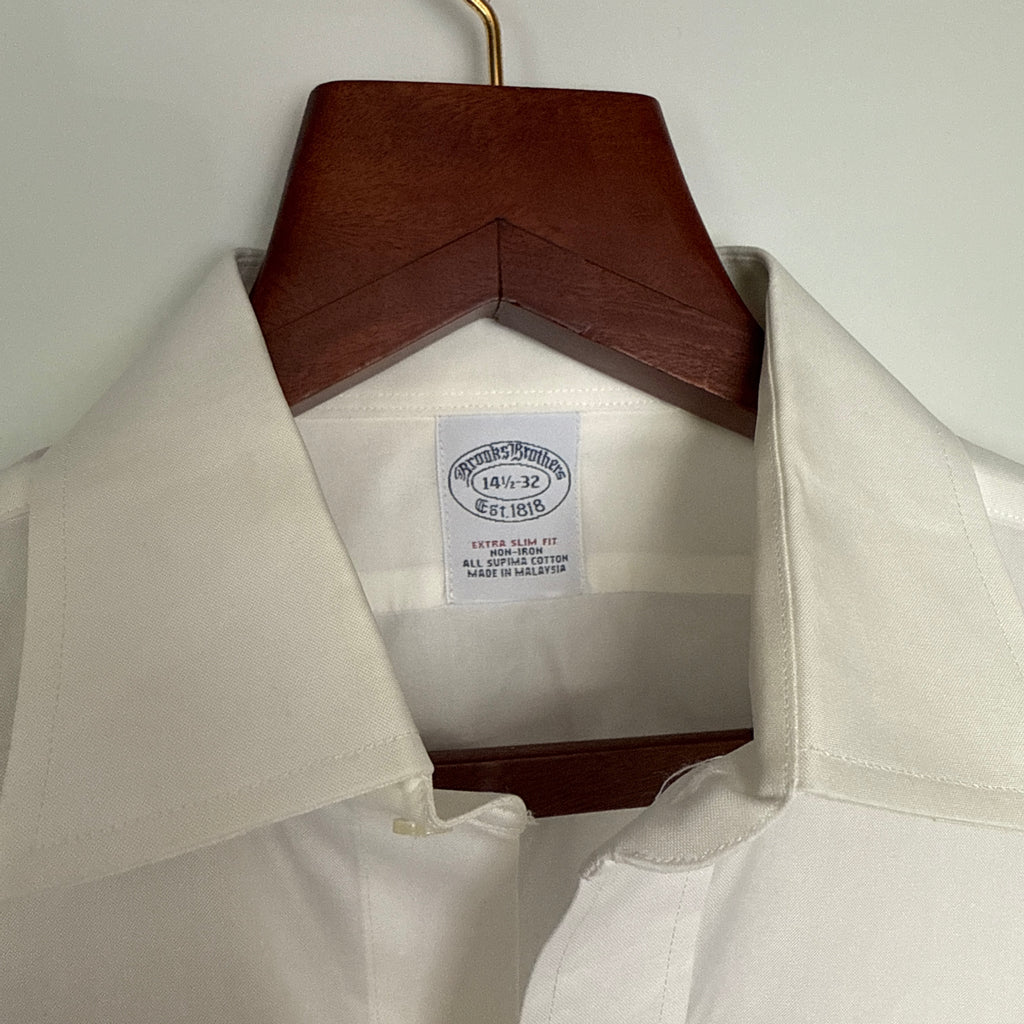 Brooks Brothers premium white shirt