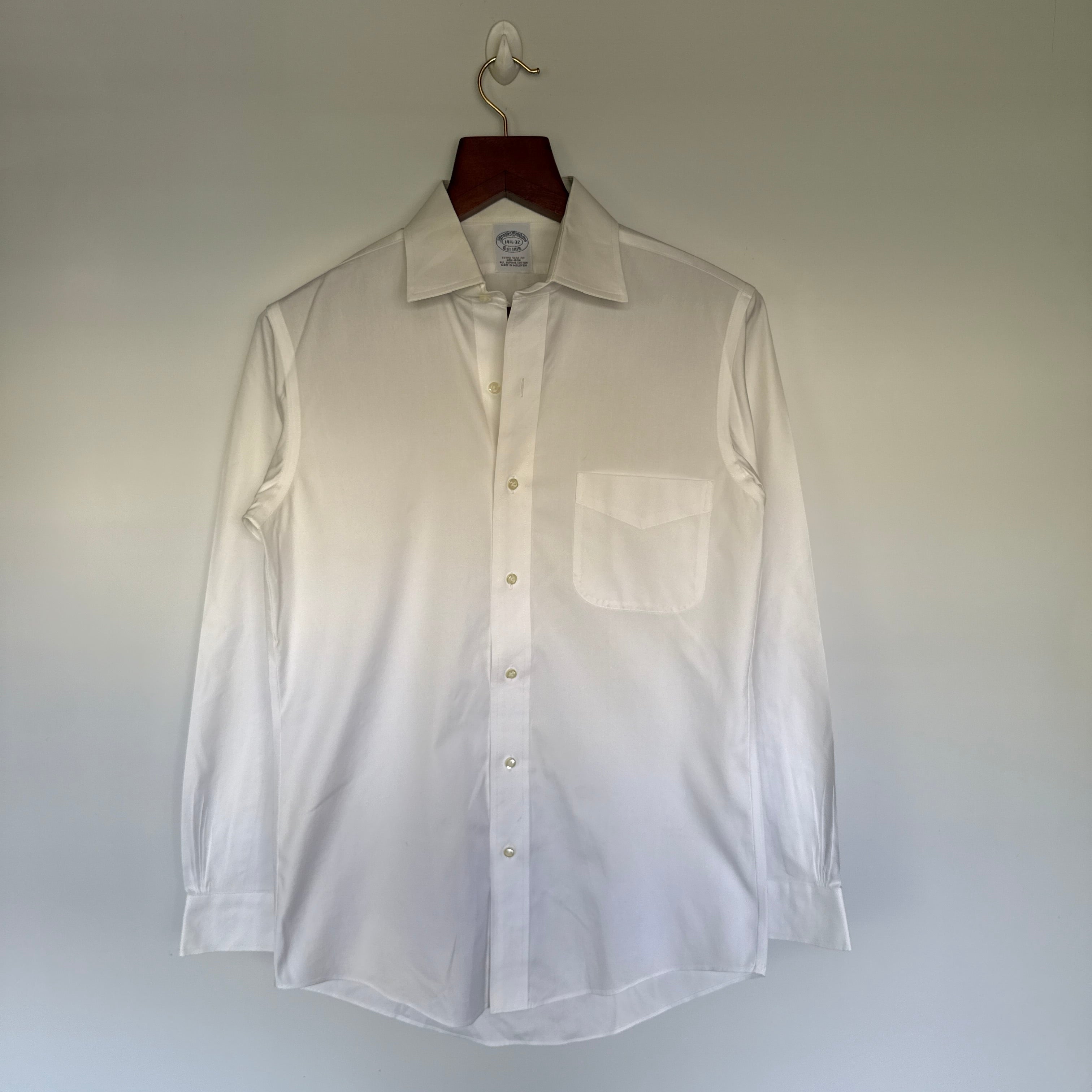 Brooks Brothers premium white shirt