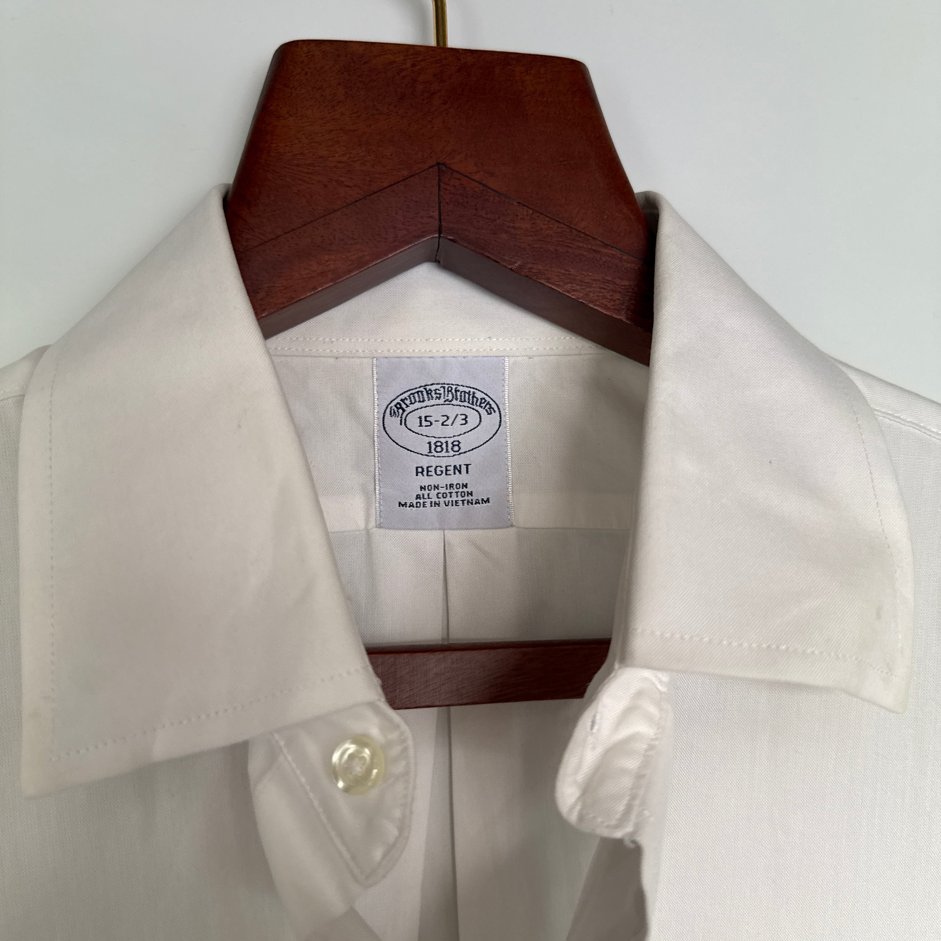 Brooks Brothers premium white shirt