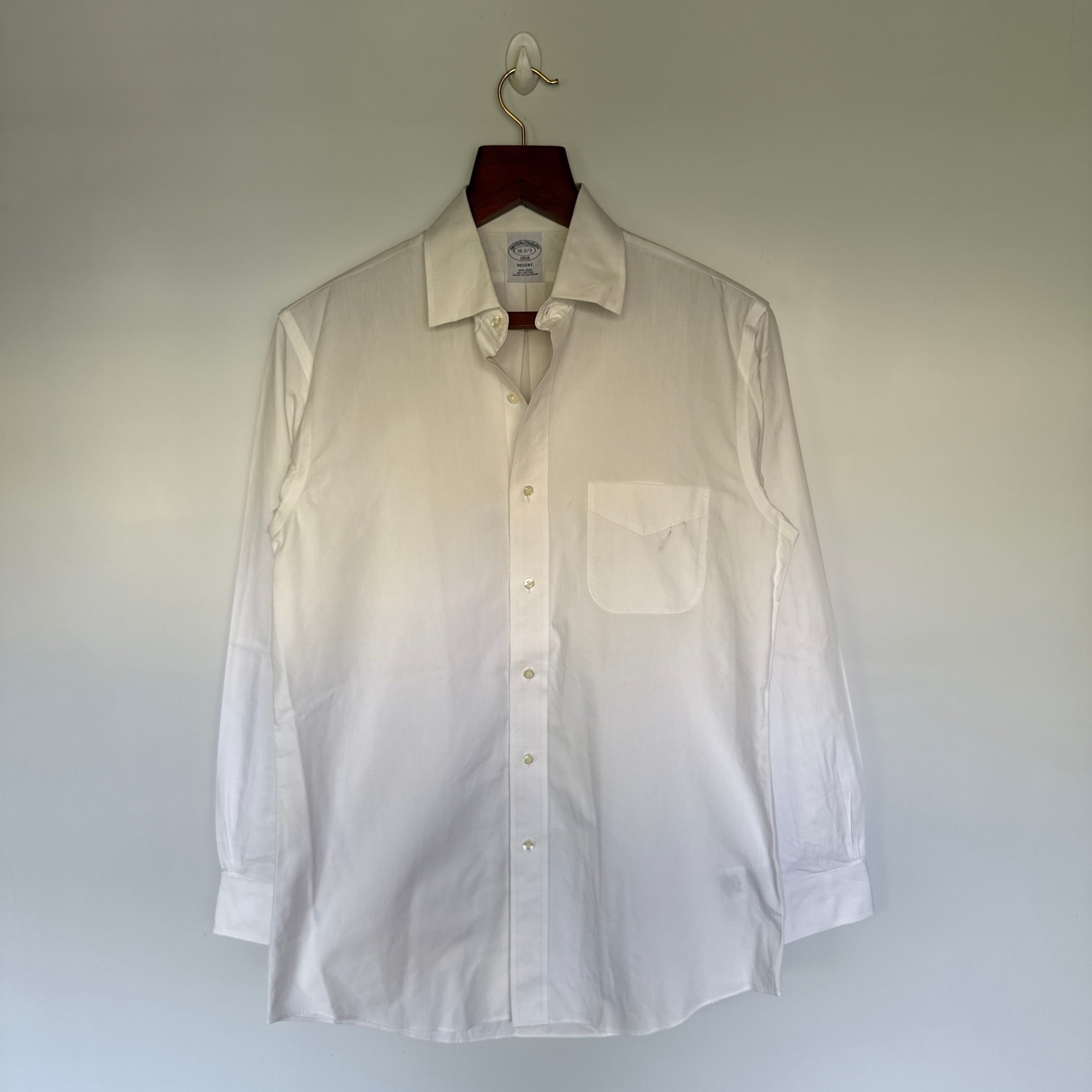 Brooks Brothers premium white shirt