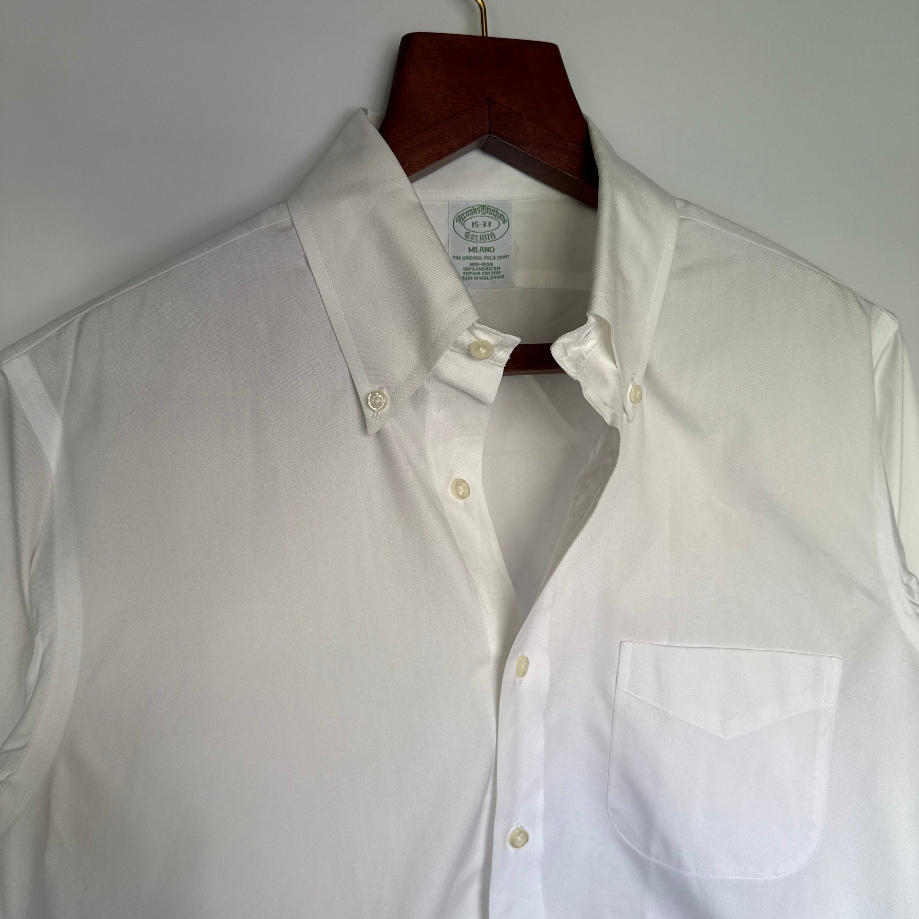 Brooks Brothers premium white shirt