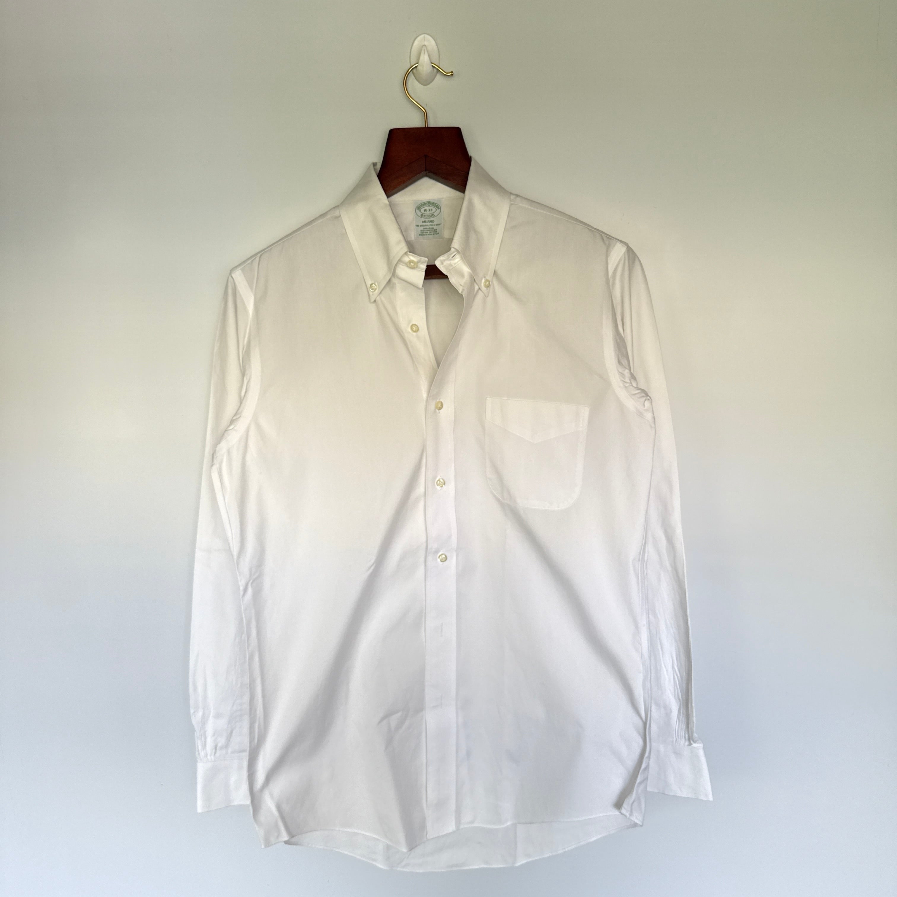 Brooks Brothers premium white shirt