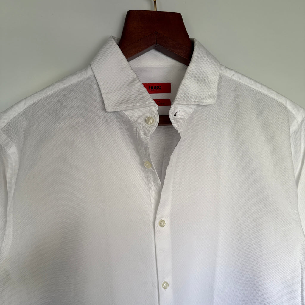 Hugo Boss white premium shirt