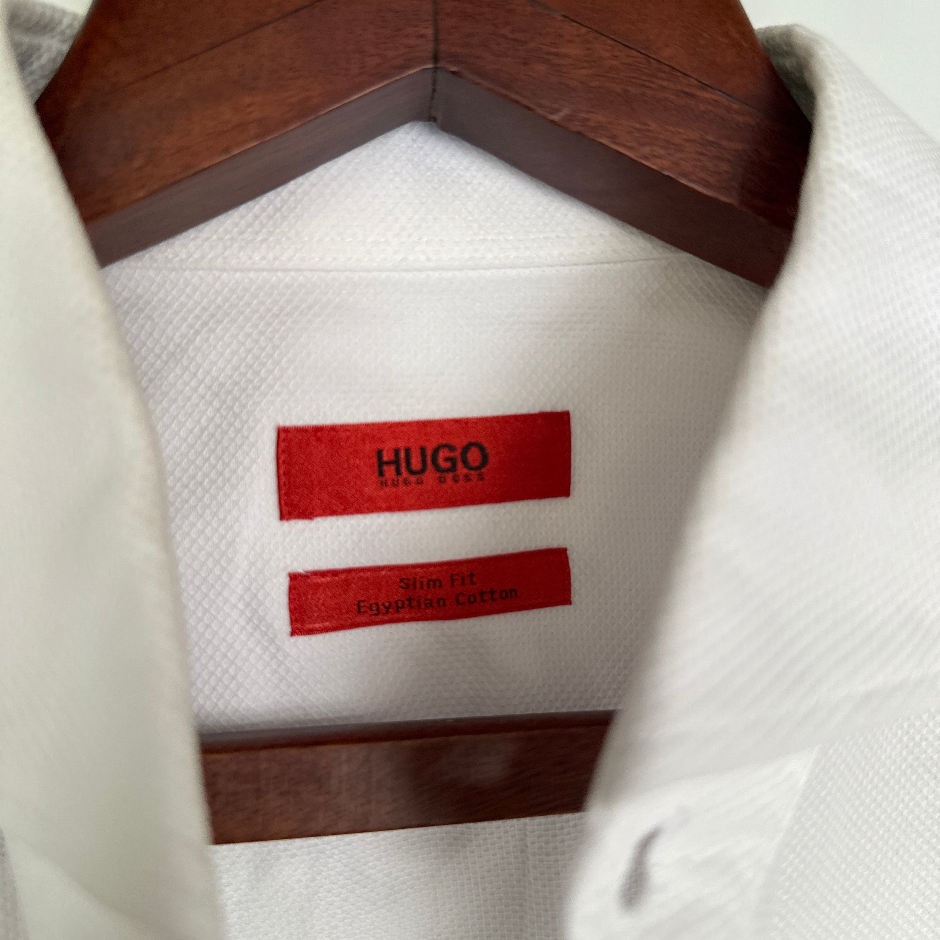 Hugo Boss white premium shirt