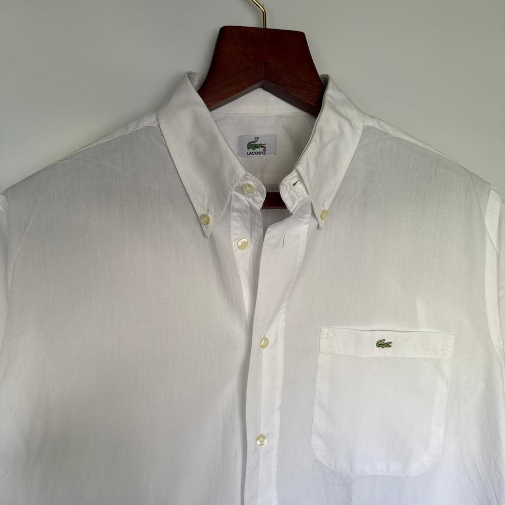 Lacoste white shirt