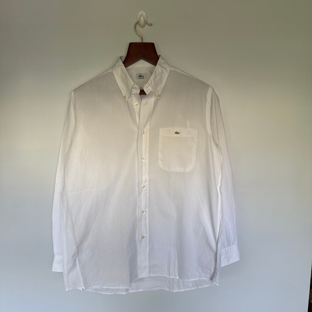 Lacoste white shirt