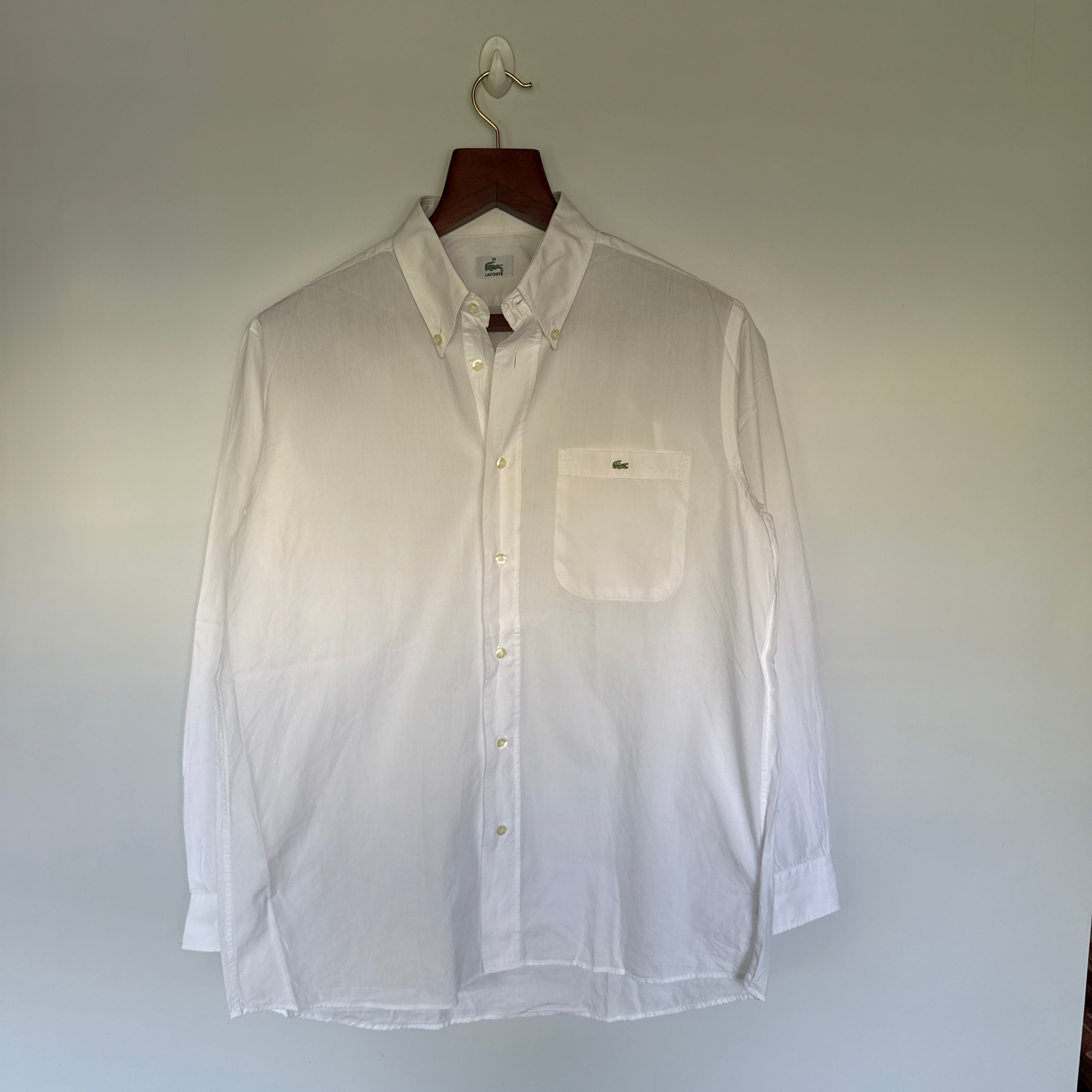 Lacoste white shirt