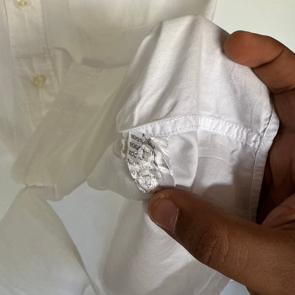 Lacoste white shirt
