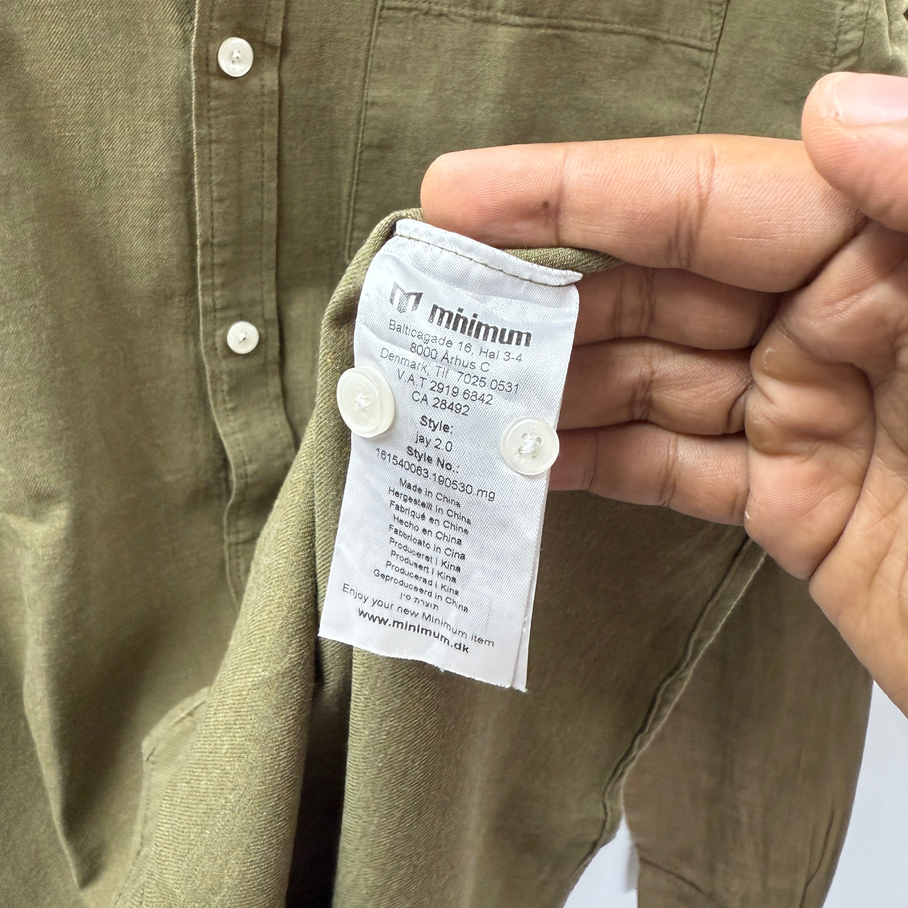 Green Olive shirt