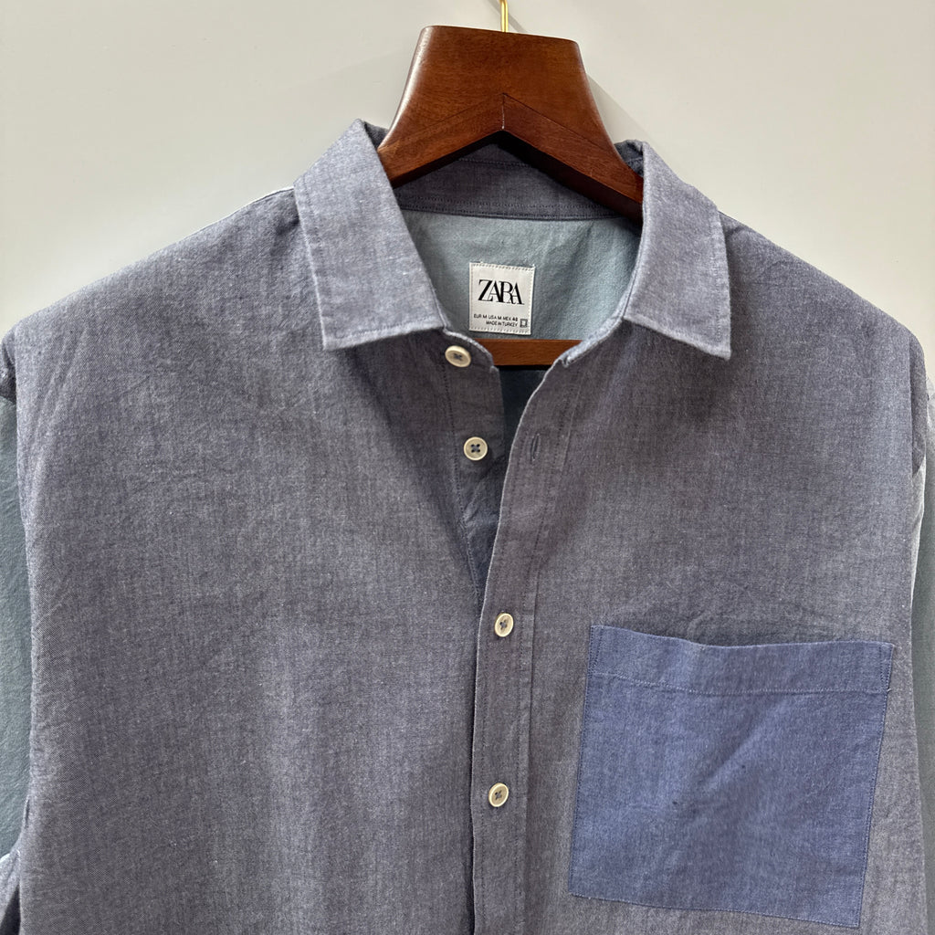 Zara solid shirt