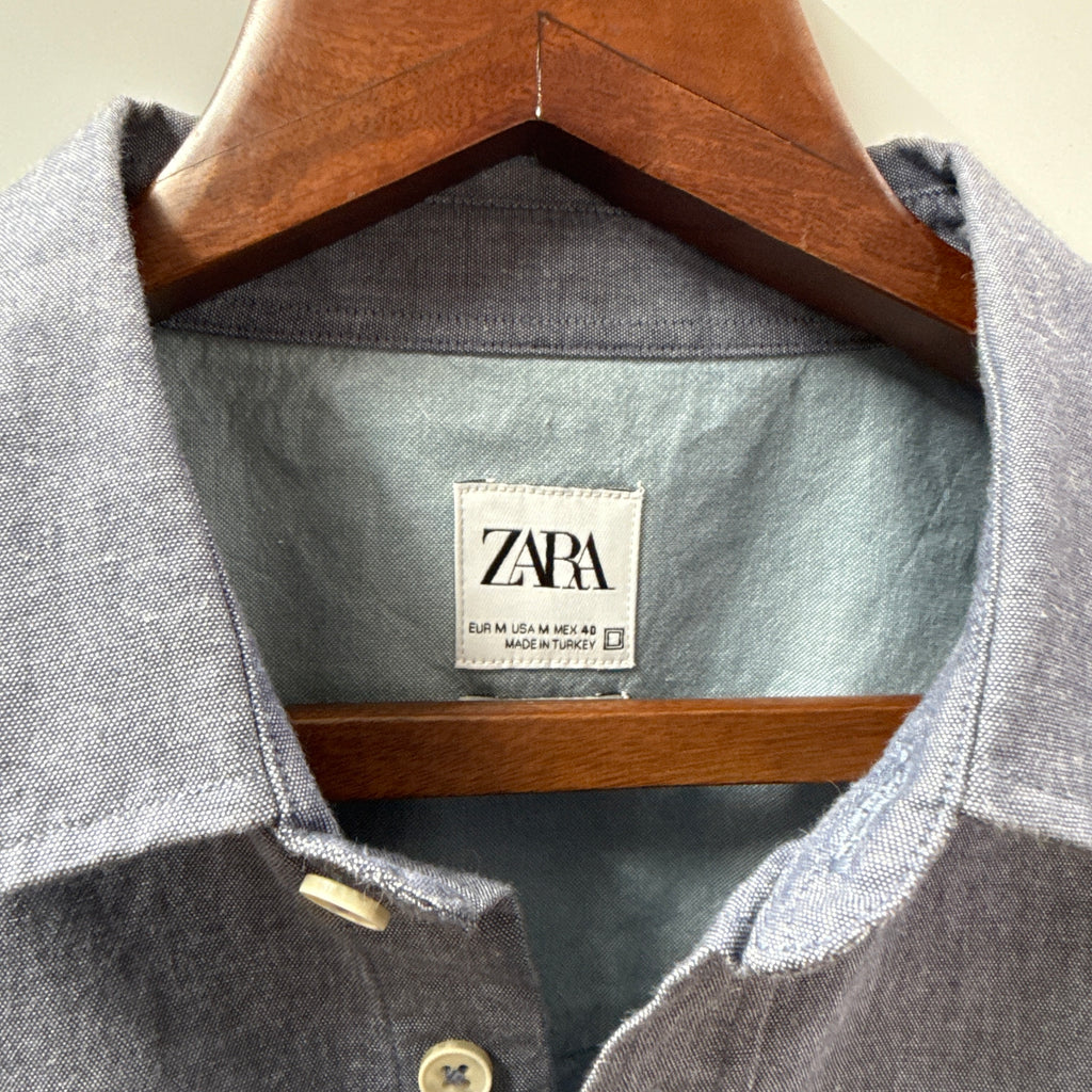 Zara solid shirt
