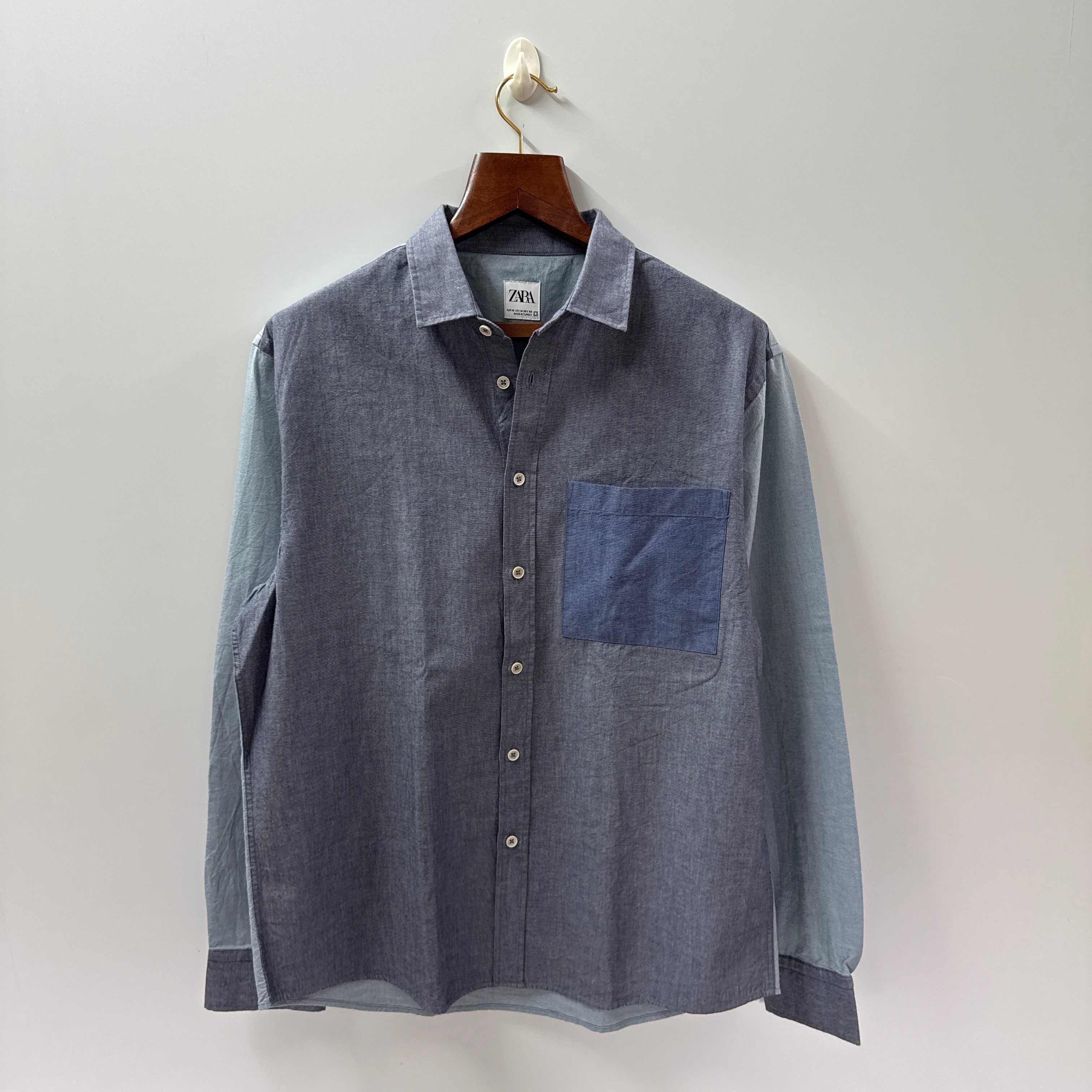 Zara solid shirt