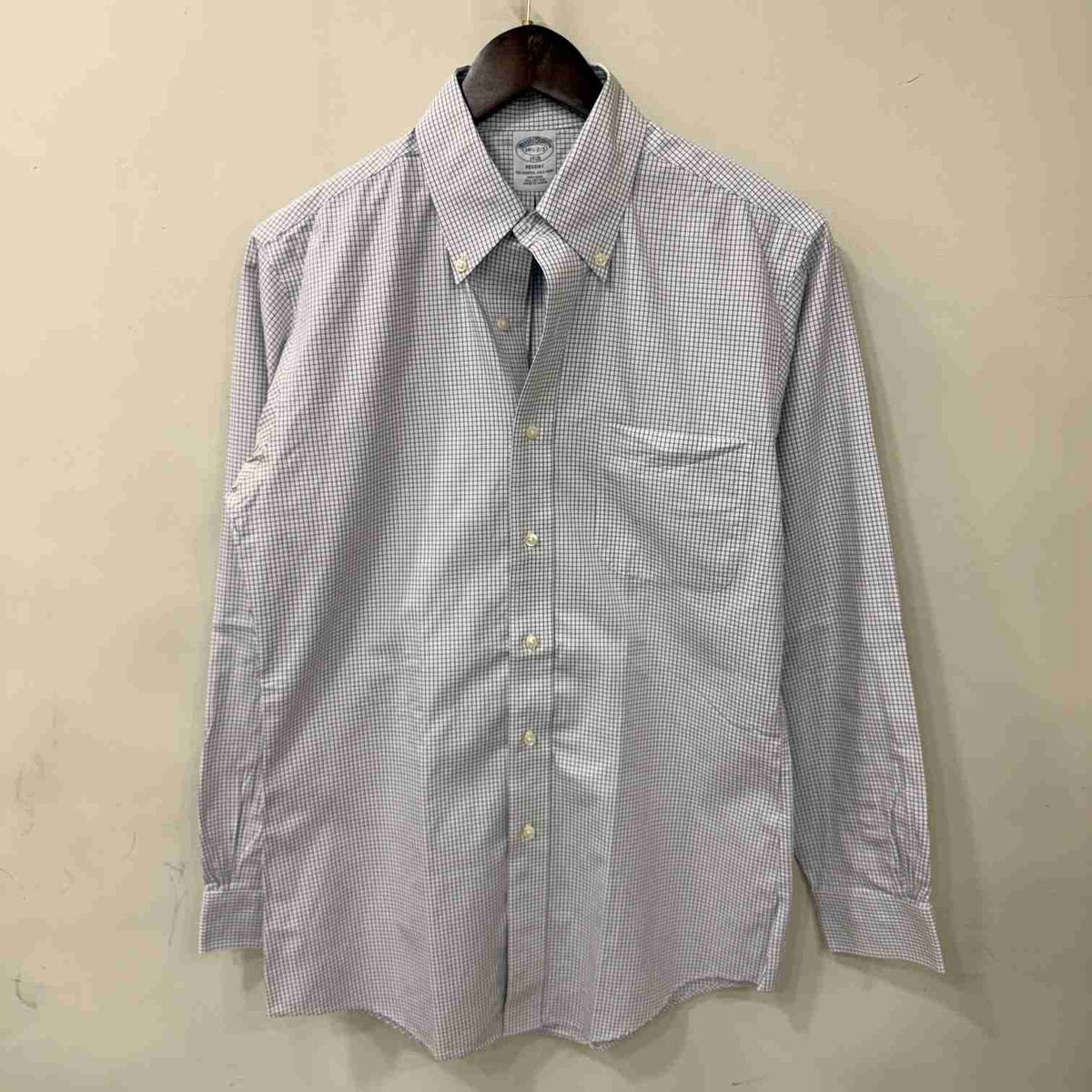Brooks Brothers checkered shirt