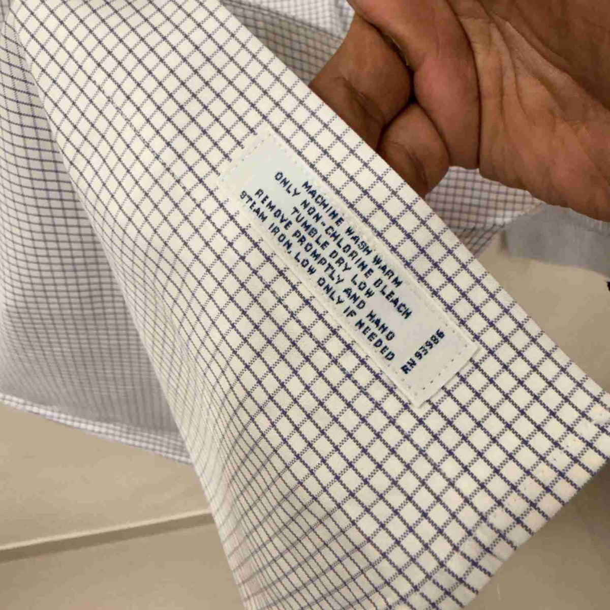 Brooks Brothers checkered shirt
