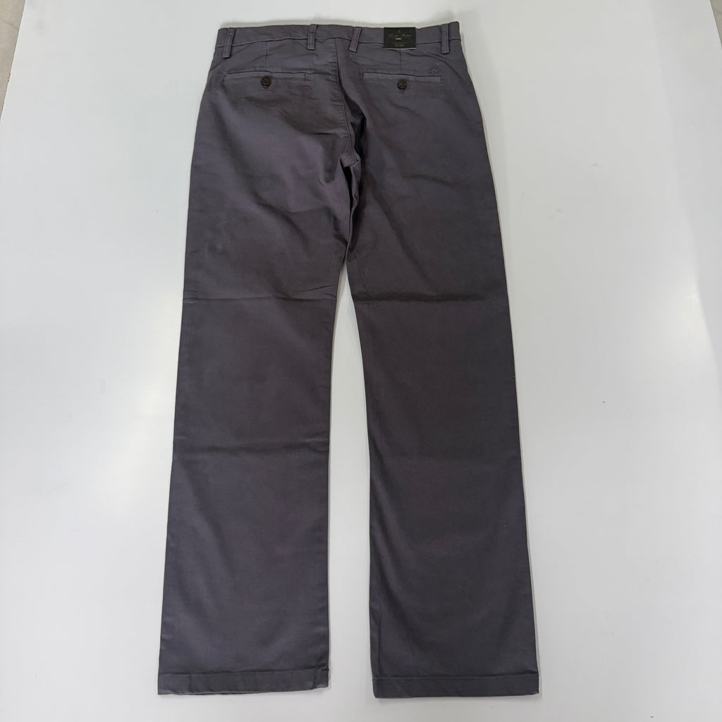 Brooks Brothers Charcoal Grey Straight Fit Chinos