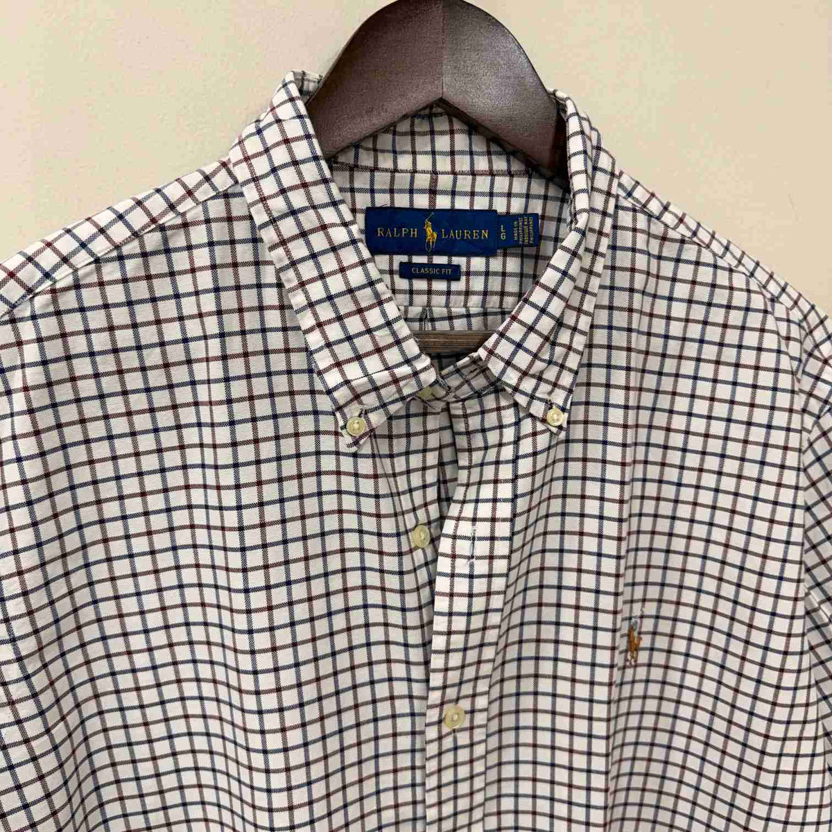 Ralph Lauren classic-fit checkered shirt