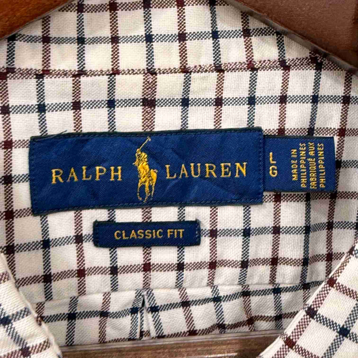 Ralph Lauren classic-fit checkered shirt