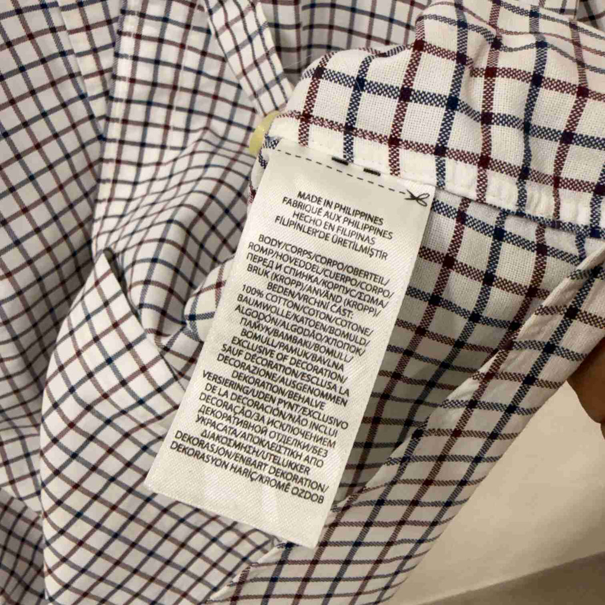 Ralph Lauren classic-fit checkered shirt