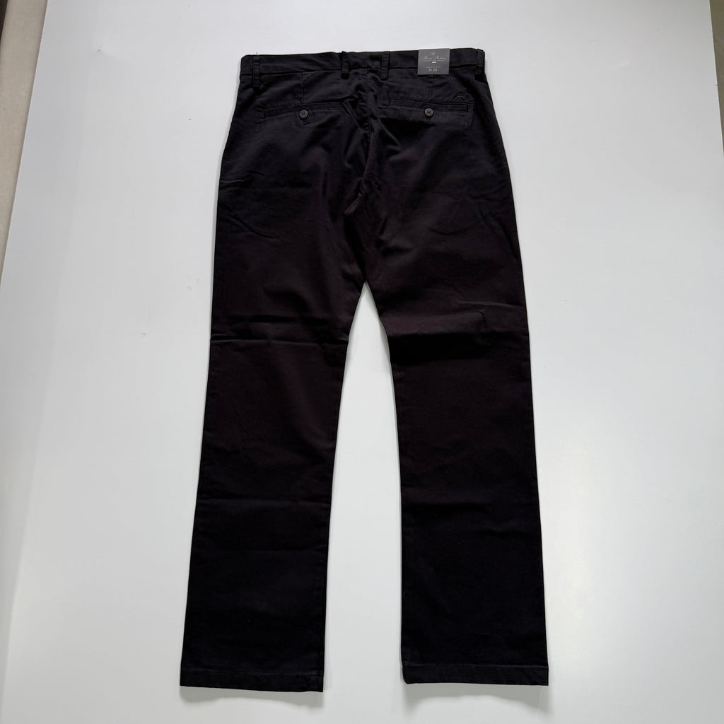 Brooks Brothers Black Straight Fit Chinos