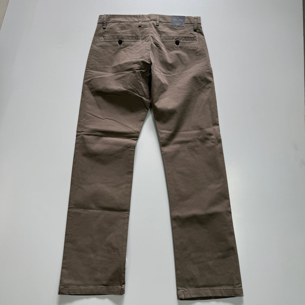 Brooks Brothers Taupe Straight Fit Chinos
