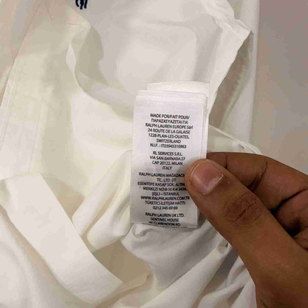 Ralph Lauren white shirt