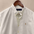 Ralph Lauren white button down oxford shirt