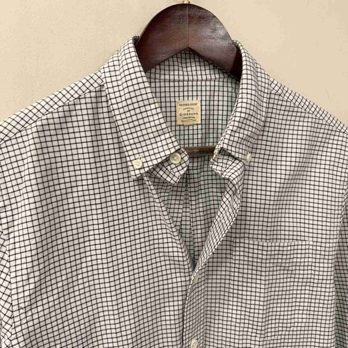 Giodarno checkered shirt