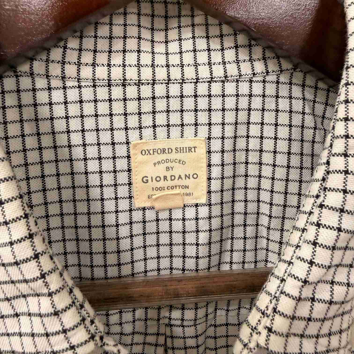 Giodarno checkered shirt