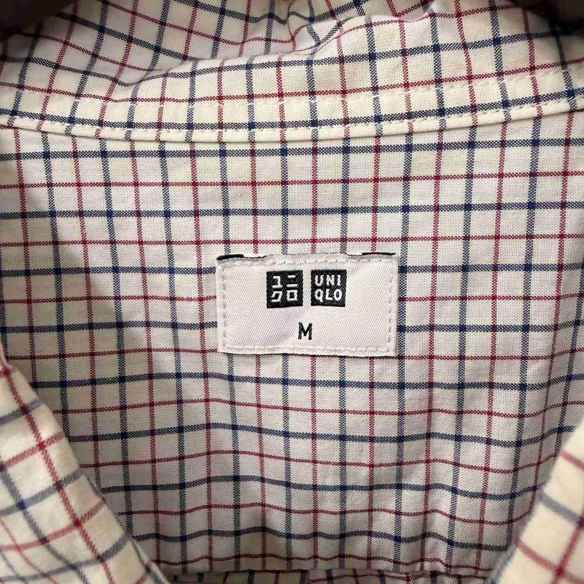 Uniqlo checkered shirt