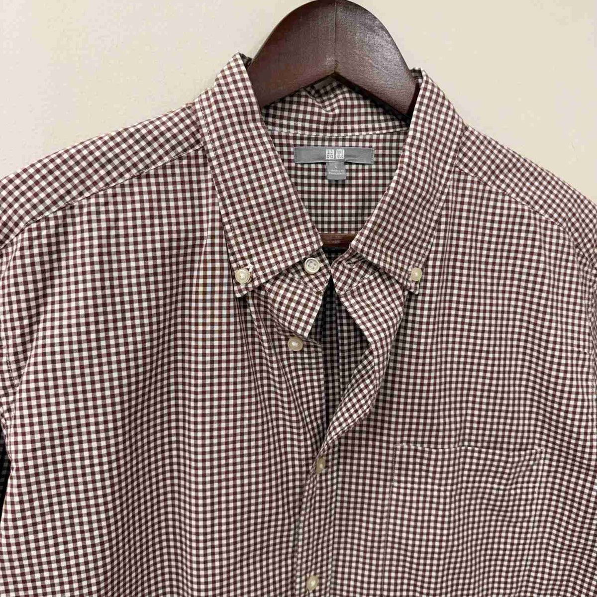 Uniqlo checkered shirt