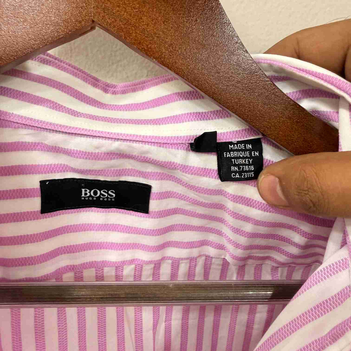 Hugo boss stripes shirt