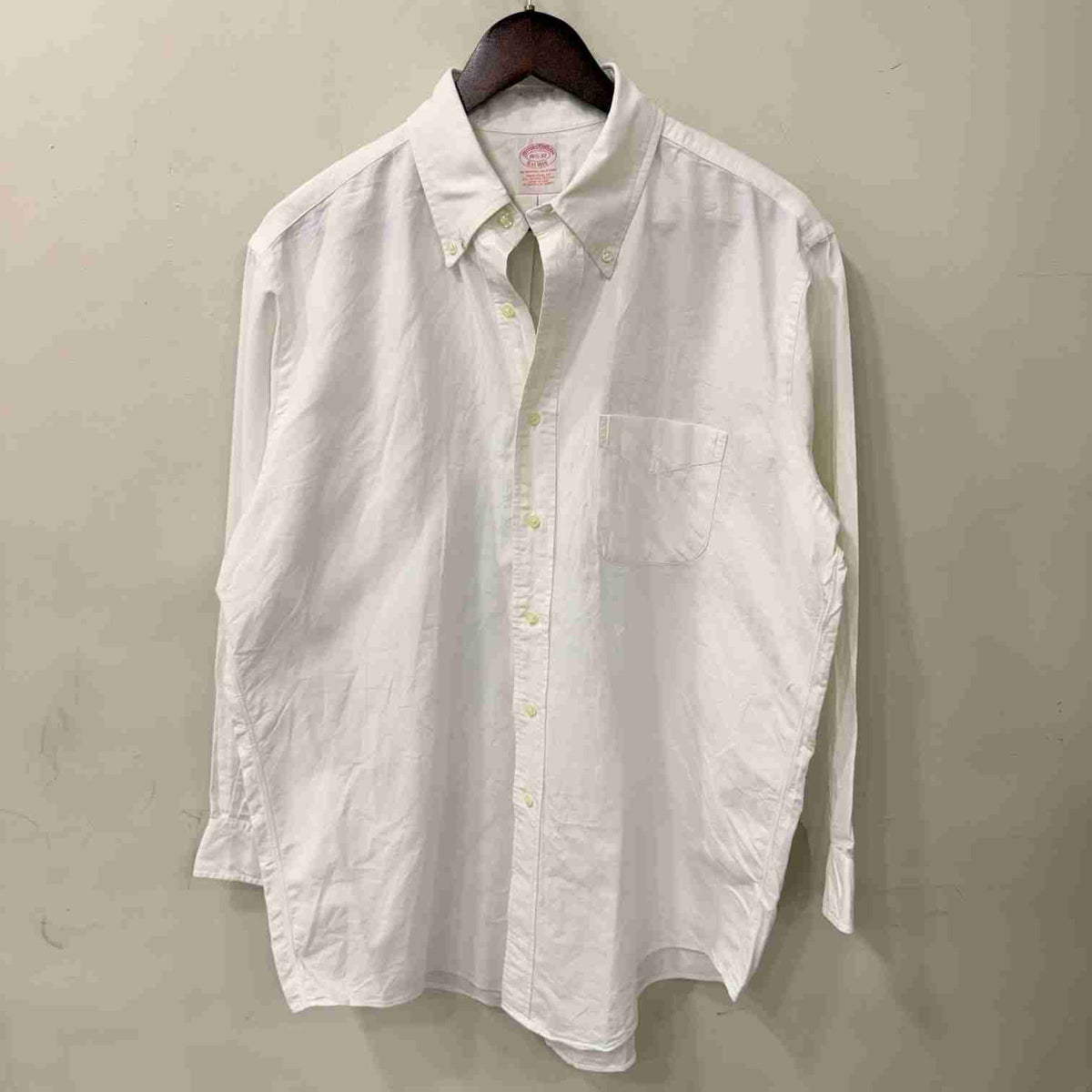 Brooks Brothers white oxford shirt
