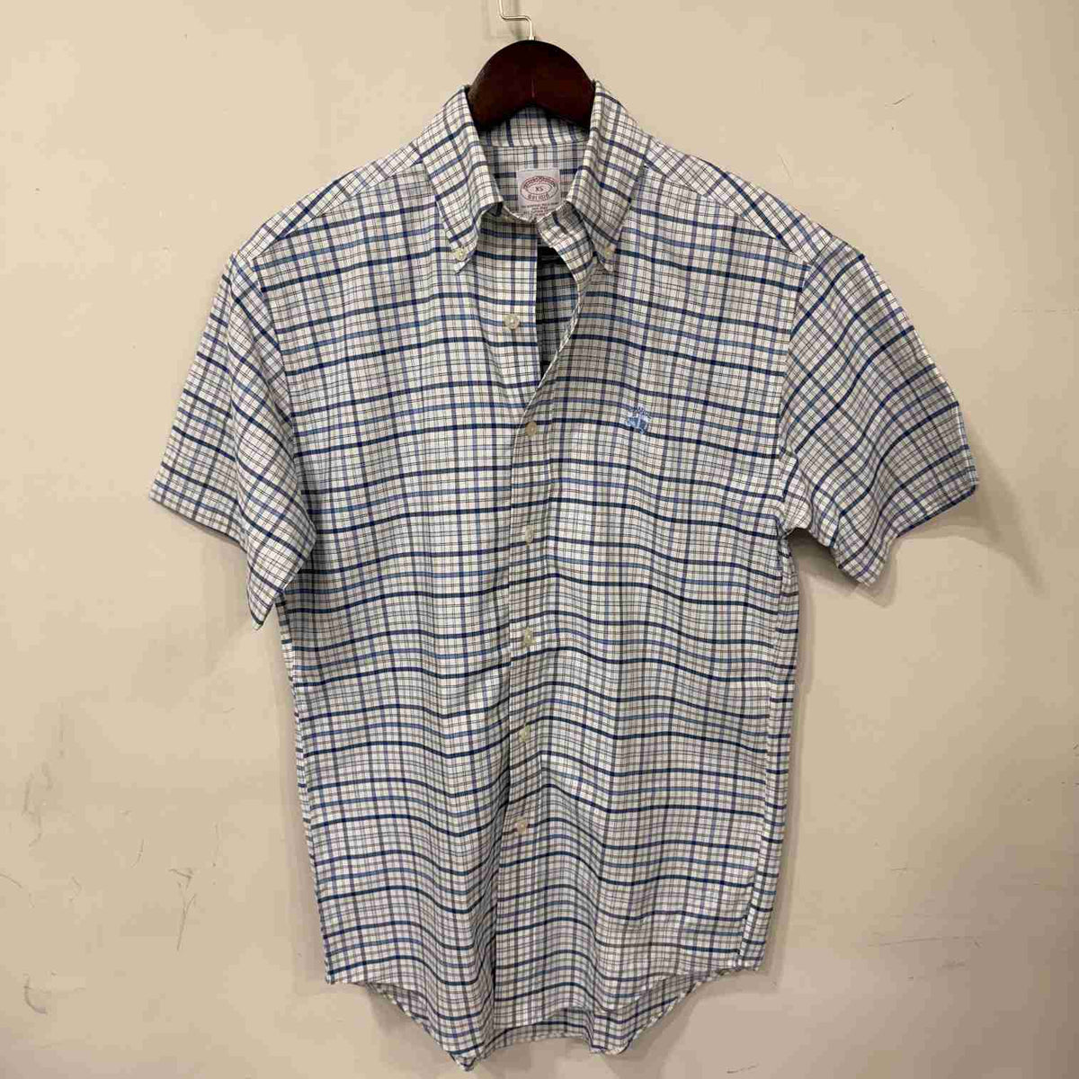 Brooks Brothers checkered shirt