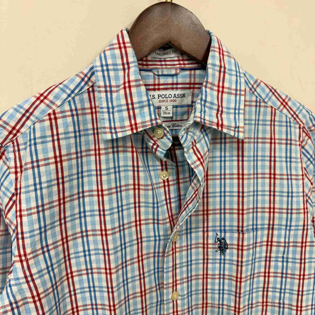US Polo Assn. checkered shirt