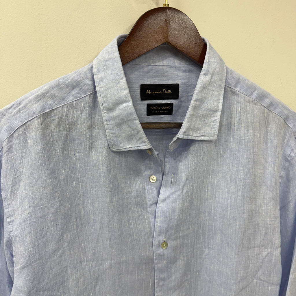 Mossimo Dutti linen solid shirt