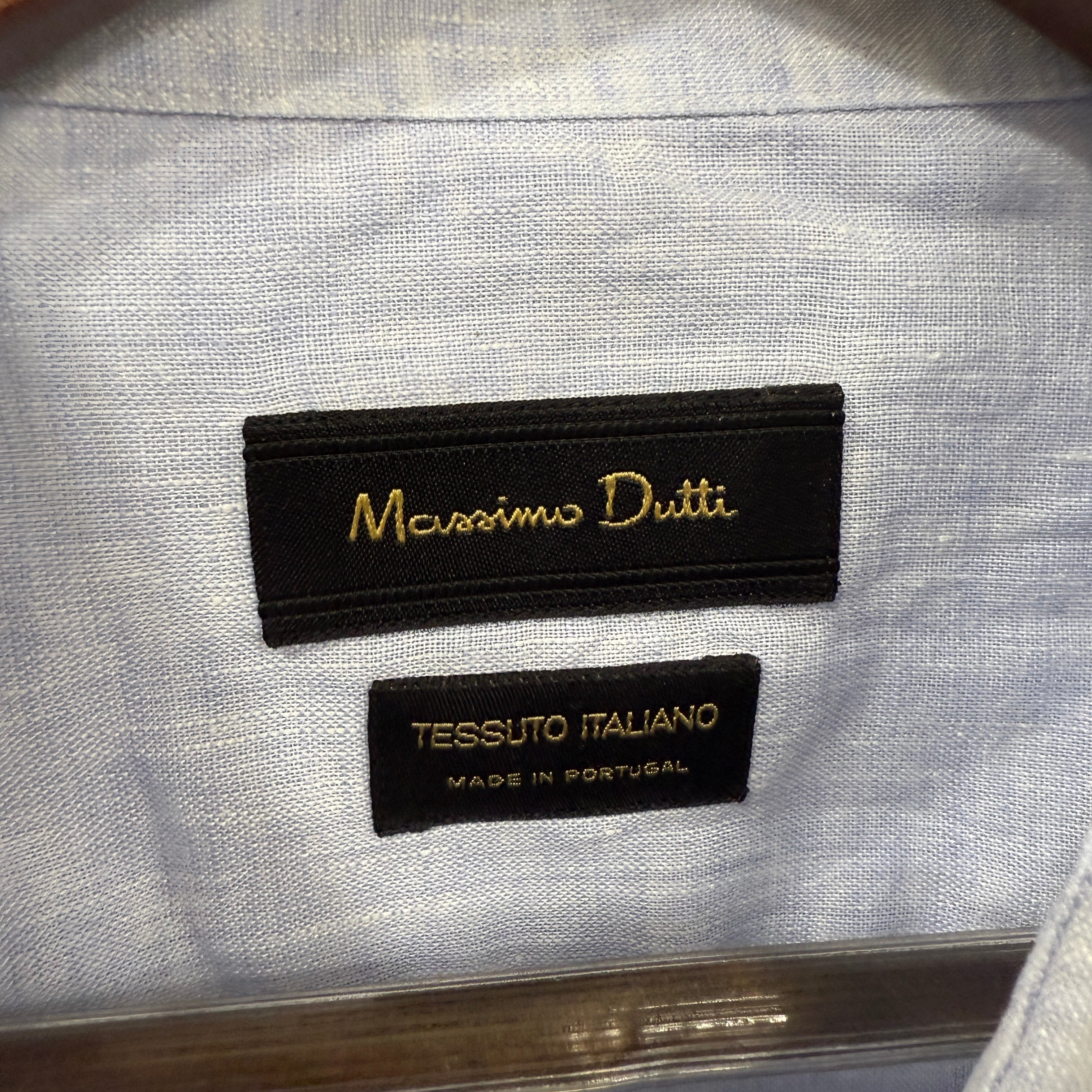 Mossimo Dutti linen solid shirt